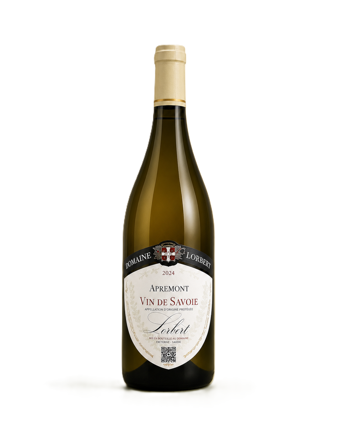 Bouteille d’Apremont du Domaine de Lorbert