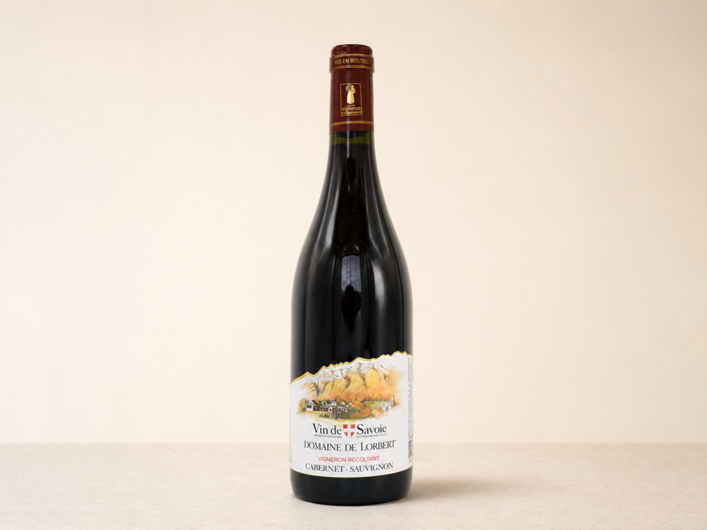 Cabernet sauvignon - Domaine de Lorbert - fond ivoire