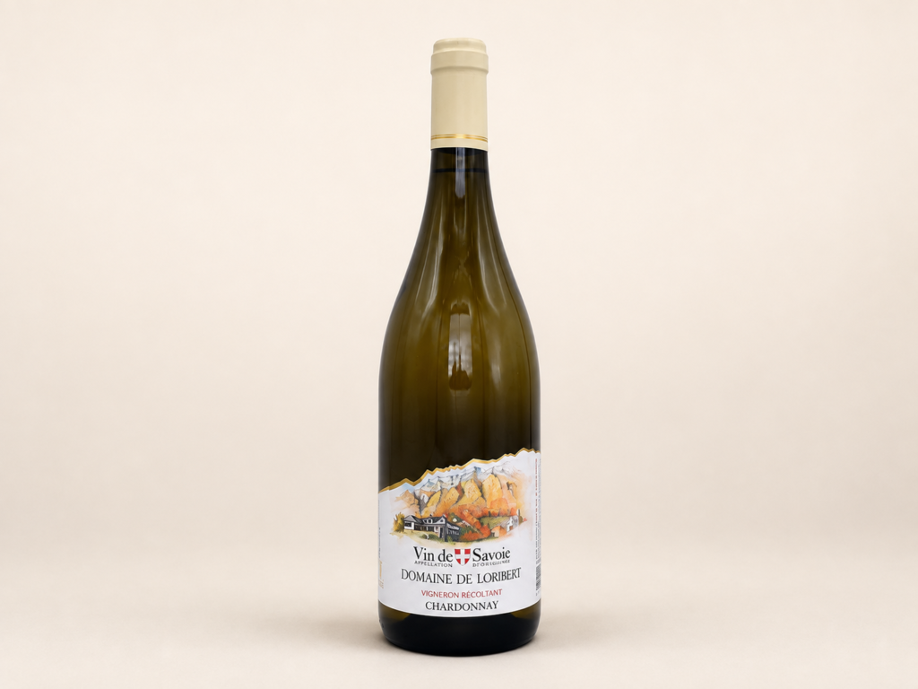 Chardonnay - Domaine de Lorbert - fond ivoire