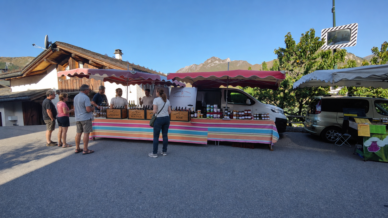 Marché de Saint-Martin-de-Belleville