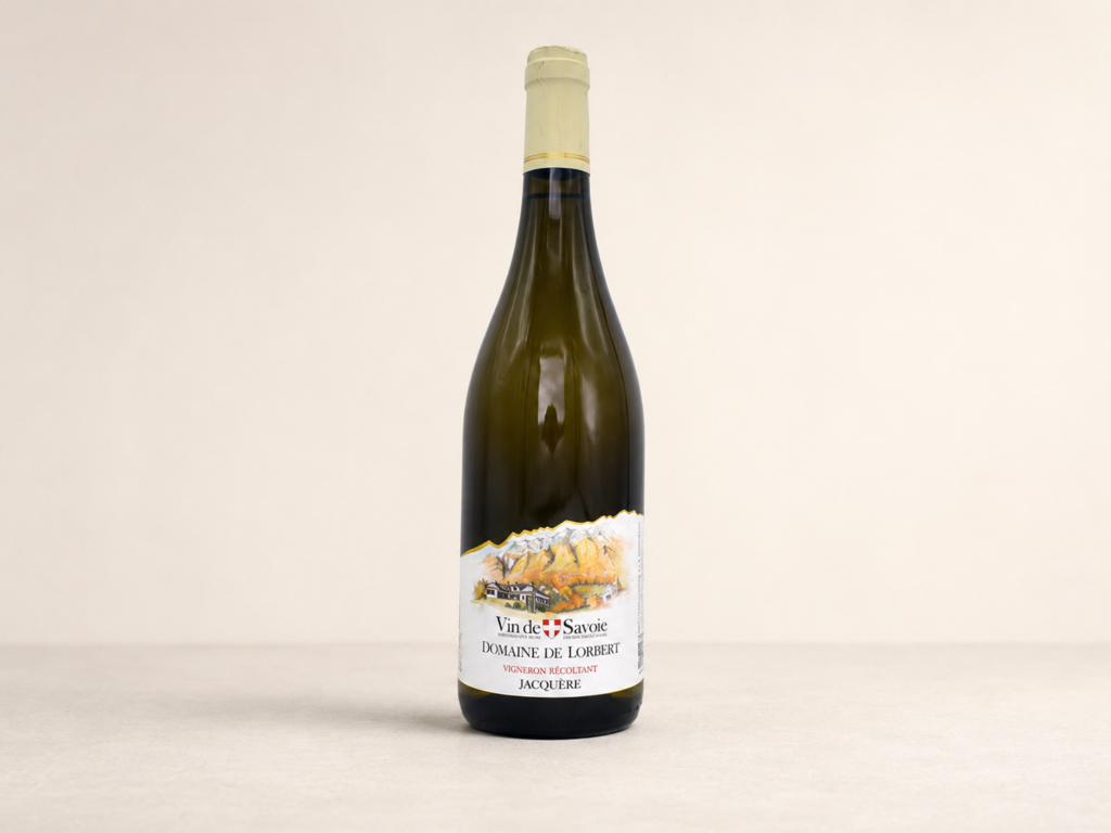 Jacquère - Domaine de Lorbert - fond ivoire