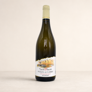 Jacquère - Domaine de Lorbert - fond ivoire