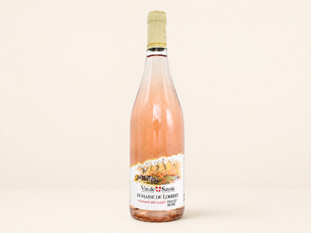 Pinot Rosé - Domaine de Lorbert - fond ivoire
