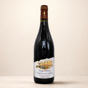 Pinot noir - Legé et fruité - domaine de Lorbert - fond ivoir